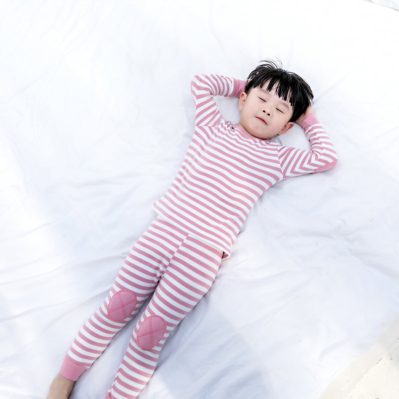 Boys' and Girls' Striped Home Suits Boys' and Girls' Striped Home Suits